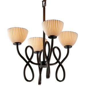 Limoges Capellini Bowl Chandelier by Justice Design Group - Starlight Lighting USA and Canada